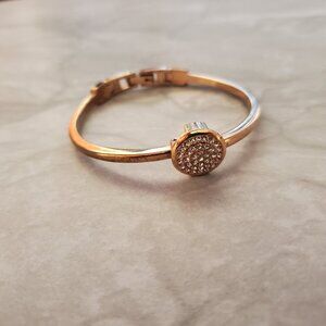 ✨ Anne Klein Bracelet Bangle Gold Pave Rhinestone ✨